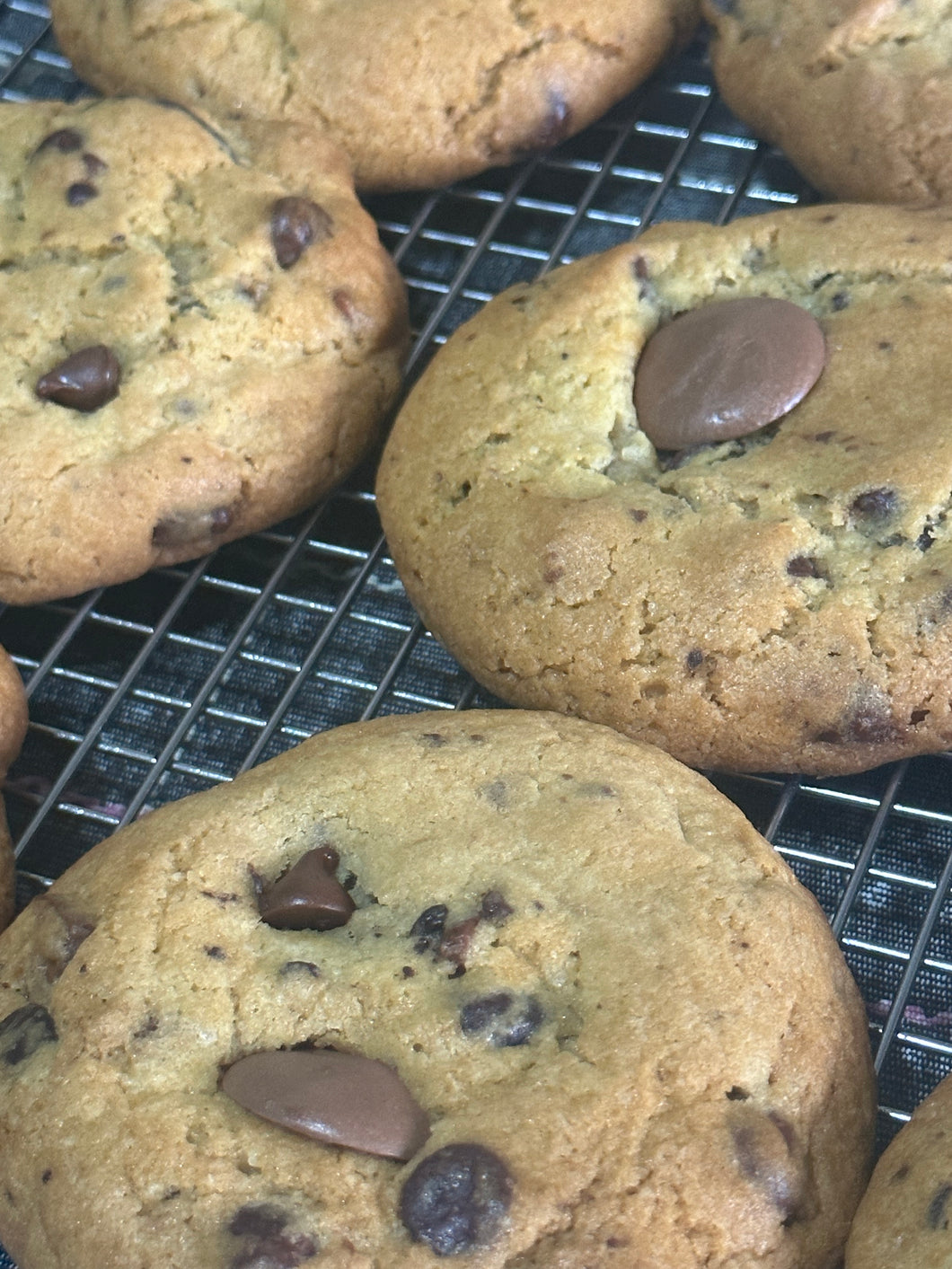 Triple Chocolate Chip Cookies